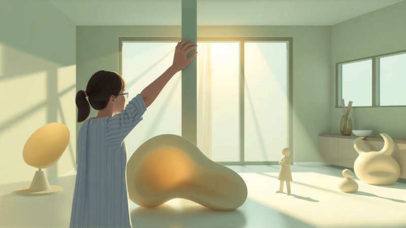 Armonía lumínica y serena belleza artística