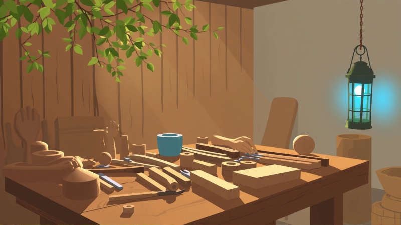 Artesanía serena