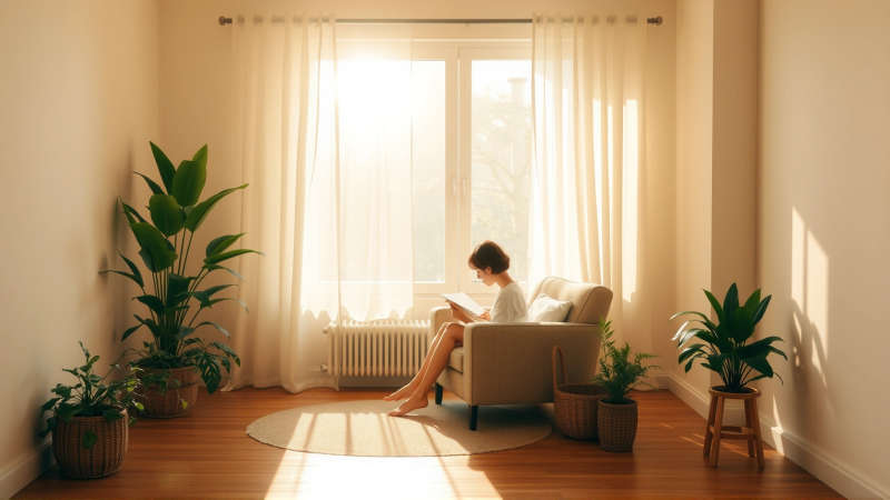 Un espacio tranquilo