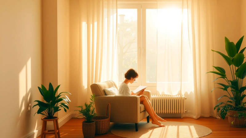 Un espacio tranquilo