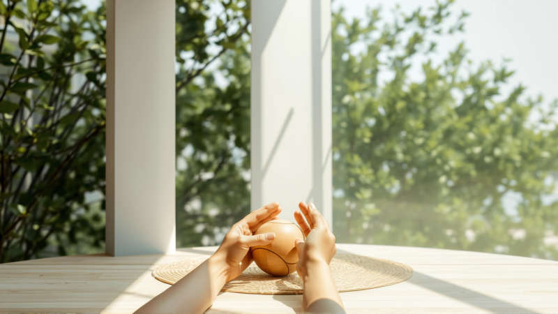 Paz orgánica y diseño moderno