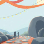 Un jardín sereno irradia armonía y paz