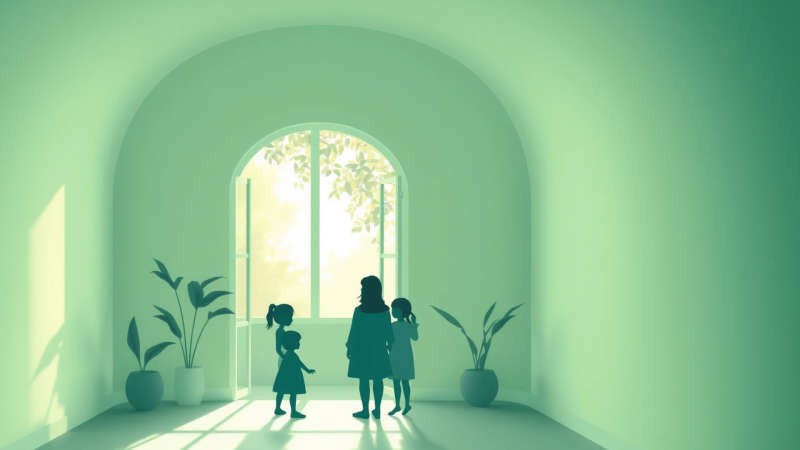 Paz y seguridad en un hogar cálido