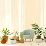 Paz serena en un espacio natural y limpio