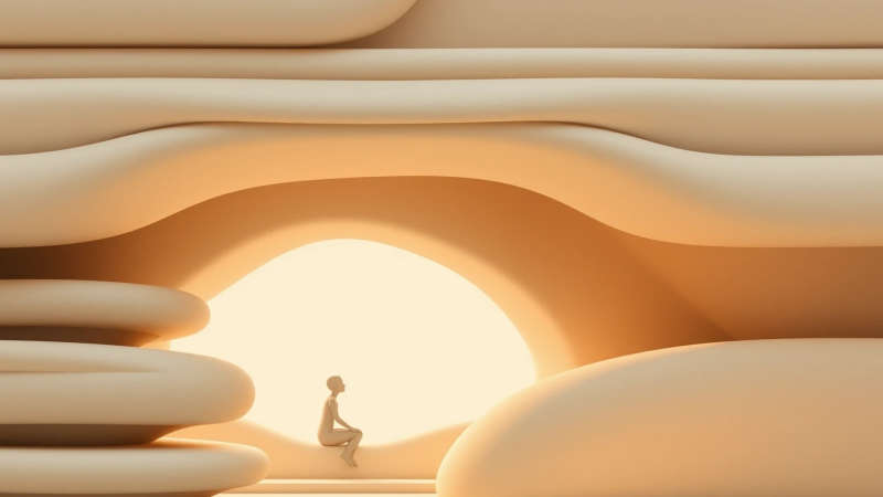 Serenidad estilizada