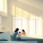 Armonía serena y confortable en un espacio