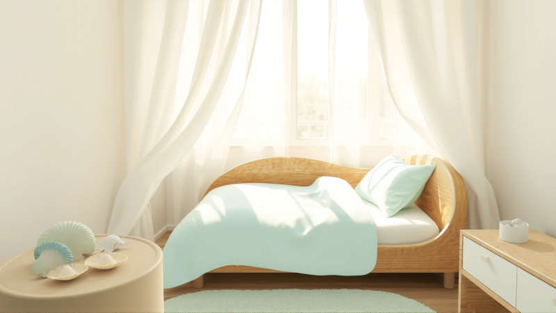 Paz serena en un espacio infantil