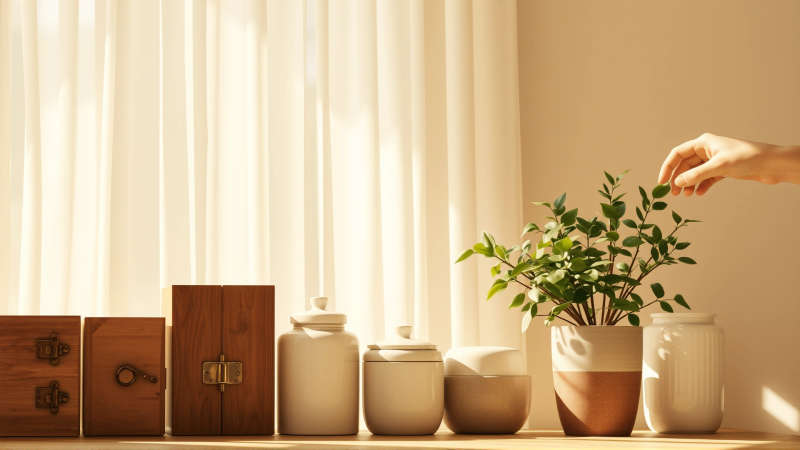 Armonía tranquila entre pasado y presente