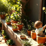 Un jardín sereno