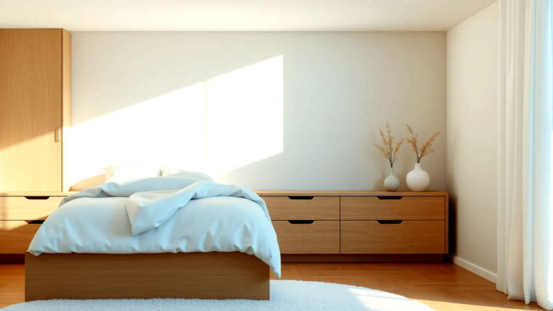Un dormitorio tranquilo