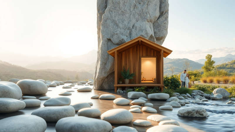 Armonía natural y serenidad contemplativa predominan