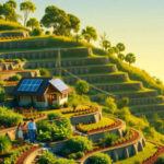 Un hogar sostenible en armonía con la naturaleza