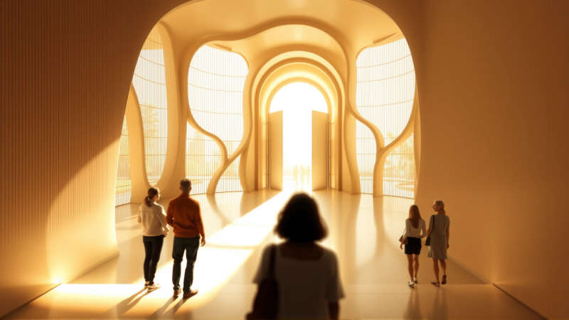 Un espacio sereno