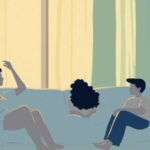 Armonía serena y familiar en calma