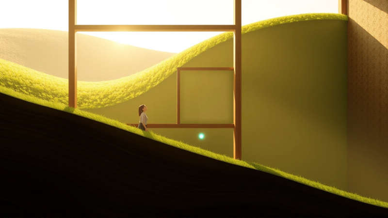 Paz y armonía en la naturaleza integrada