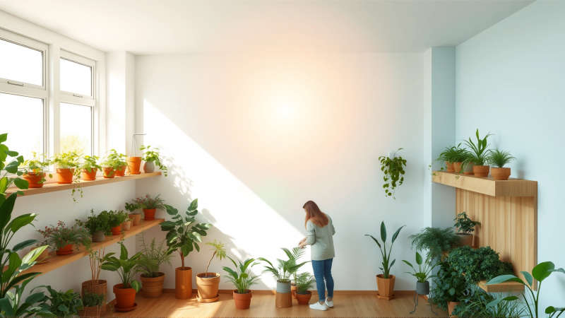 Un espacio sereno