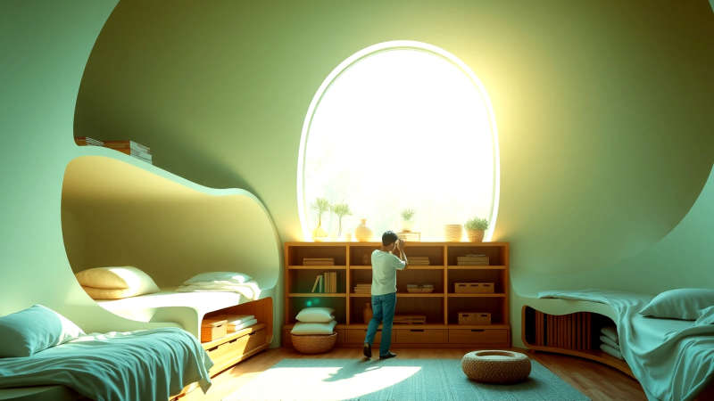 Paz y armonía en un espacio sereno