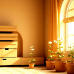 Revestimiento de paredes con apliques autoadhesivos