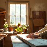 Un taller tranquilo transmite armonía y renovación