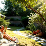 Serena armonía sostenible en un oasis