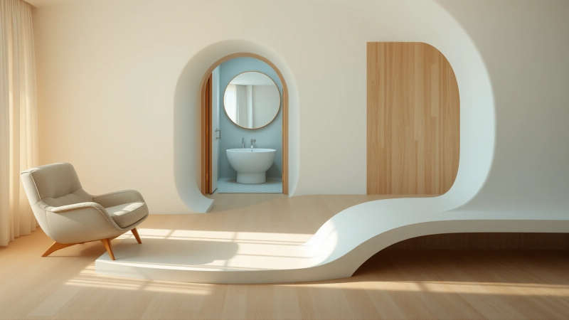 Paz y confort en un espacio sereno