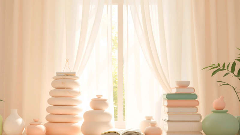 Paz y armonía en un espacio sereno