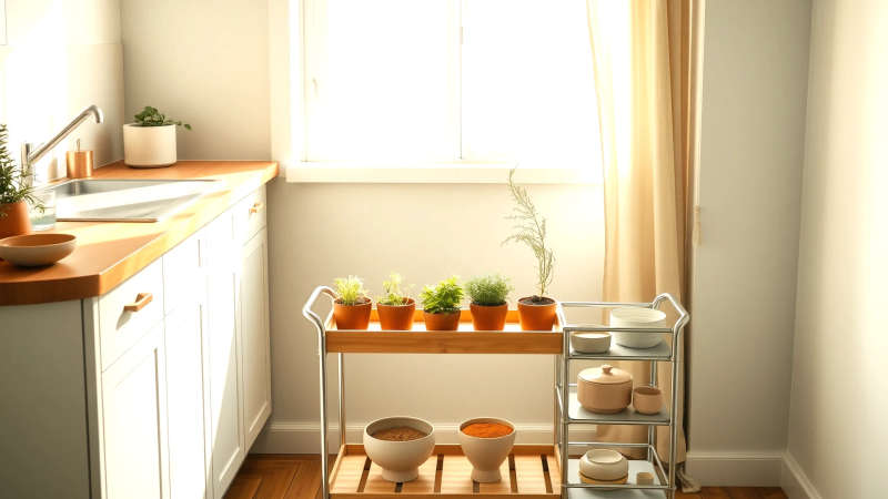Cocina luminosa