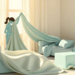 Armonía serena en un espacio limpio