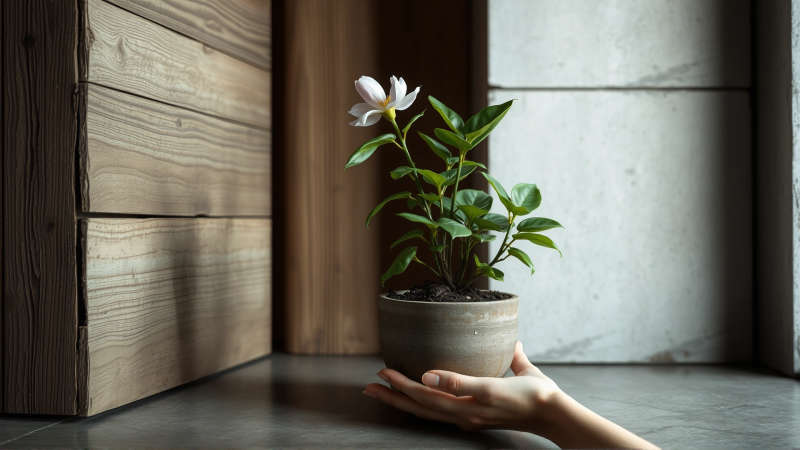 Armonía natural y serenidad acogedora