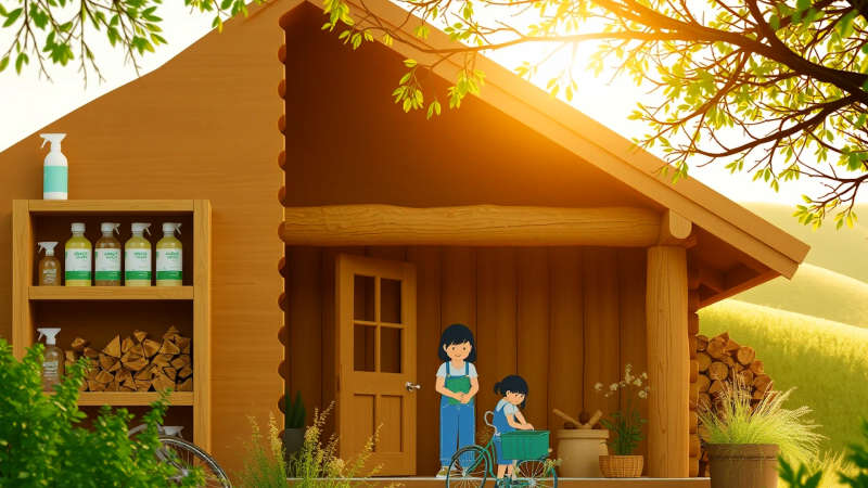 Paz natural y sencilla en armonía