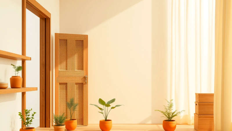 Paz y sencillez natural en armonía