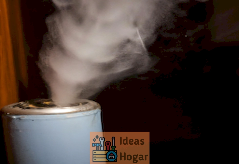 Imagen de una bomba de humo utilizada para combatir las pulgas en interiores
