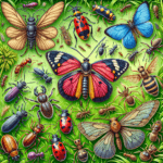 Insectos comunes en el césped y plagas en el jardín