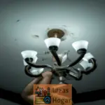 Costo de instalar candelabro en techos altos en 2024