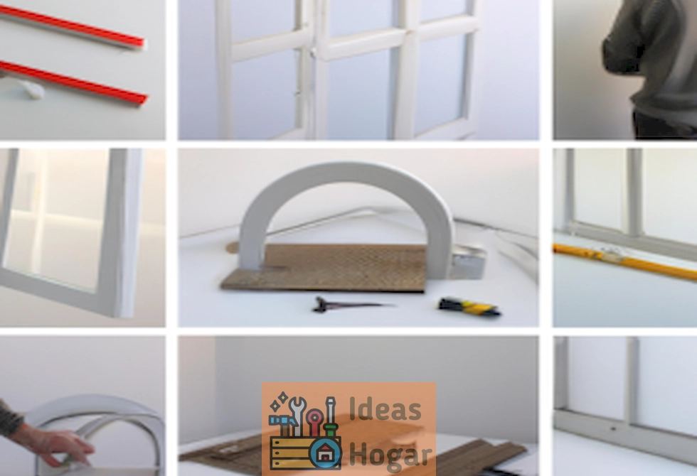 Proceso paso a paso para la instalación de una ventana en forma de arco