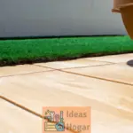 Cómo instalar césped artificial en una terraza de madera