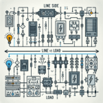 Line vs. Load: Importancia en sistemas eléctricos