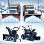 Máquina quitanieves vs sopladora de nieve: diferencias clave