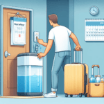 No olvides apagar el suavizador de agua al salir de vacaciones