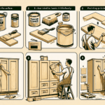 Pintar gabinetes con chapa de madera: 5 pasos para el éxito