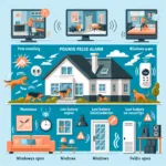 Por qué hay falsas alarmas en sistemas de seguridad del hogar