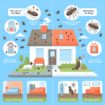 Por qué las pulgas invaden tu hogar y cómo evitarlas