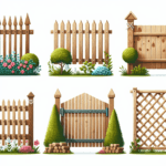 Principales estilos de cercas de madera para jardines