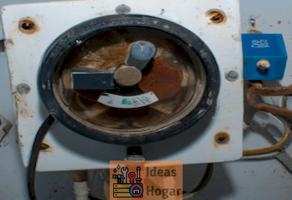 Imagen de un interruptor de presión instalado en una bomba de pozo, ilustrando problemas comunes en su funcionamiento.