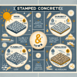 Pros y contras del concreto estampado para pavimento