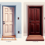 Puertas precolgadas vs. puertas de paño macizo