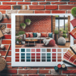 Qué colores combinan con ladrillo rojo en interiores y exteriores