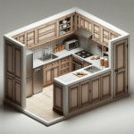 Qué es una cocina cerrada en diseño de interiores
