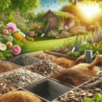 Qué materiales puedes utilizar en tu jardín además del mulch