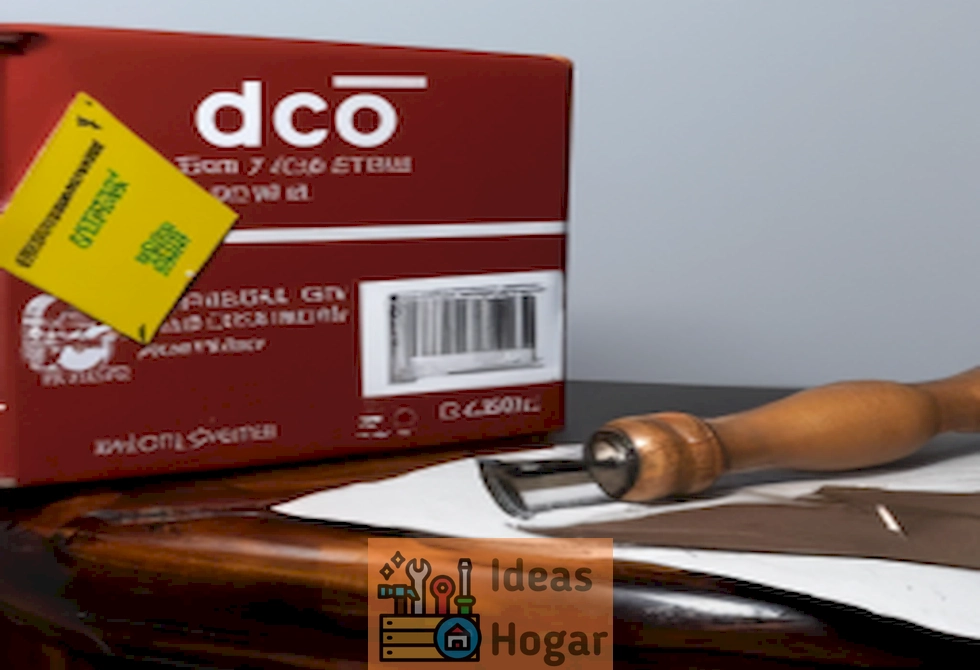 Imagen de una caja de fuego de chimenea con una etiqueta de precio y un destornillador sobre una mesa, ilustrando el costo de reparar o reemplazar la caja de fuego.